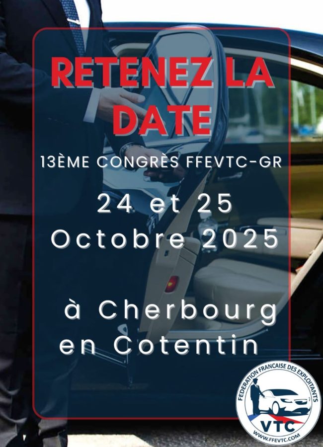 congrès Fédération Française des VTC octobre 2025